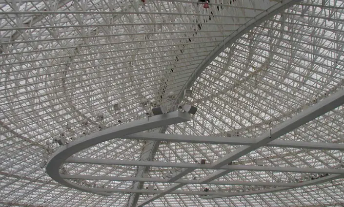 玉门网架罩棚加工